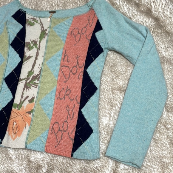 Free People Wool Sweater Top - Picture 2 of 9